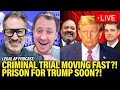 Live trump trial accelerates as trump deteriorates  legal af