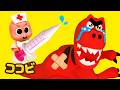 ティラノを助けて！人気子供の歌メドレ｜恐竜のお医者さんごっこ遊び｜Kids Song｜ココビ
