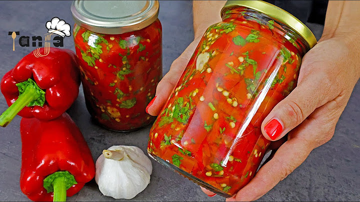 10 godina pravim zimnicu od paprika na ovaj način. Bakini recepti bez hemije i konzervansa!