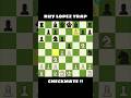 The Best Opening Checkmate Trap in Chess ♟️