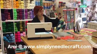 The easy way to sew hexagons together with a machine. Patchwork & Quilting - beginners