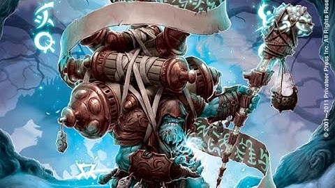 Warmachine/Hordes warlock profile: HOARLUK DOOMSHAPER, SHAMAN OF THE GNARLS