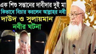 এক শিশু সন্তানের দাবীদার দুই মা কিভাবে বিচার করলেন আল্লাহর নবী ! Dr. Maulana Lutfur Rahman waz 2020