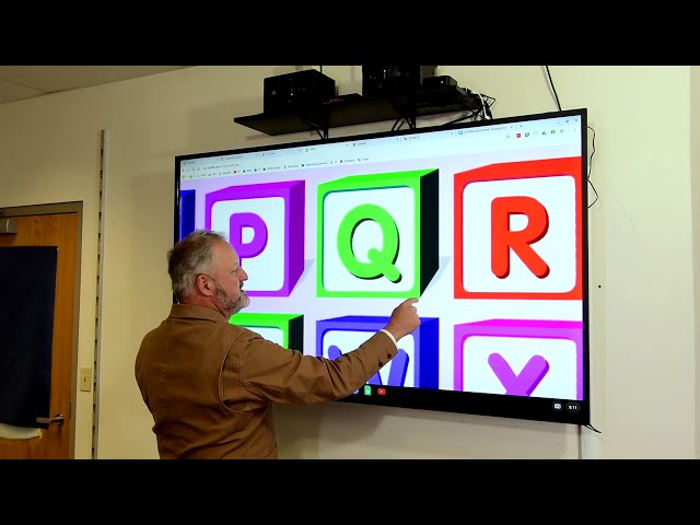 Turn any TV to an interactive Touchscreen. Works with ANY TV- Ubi Touch Frame. class=