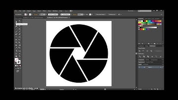 HOW TO CREATE A SHUTTER ICON IN ILLUSTRATOR