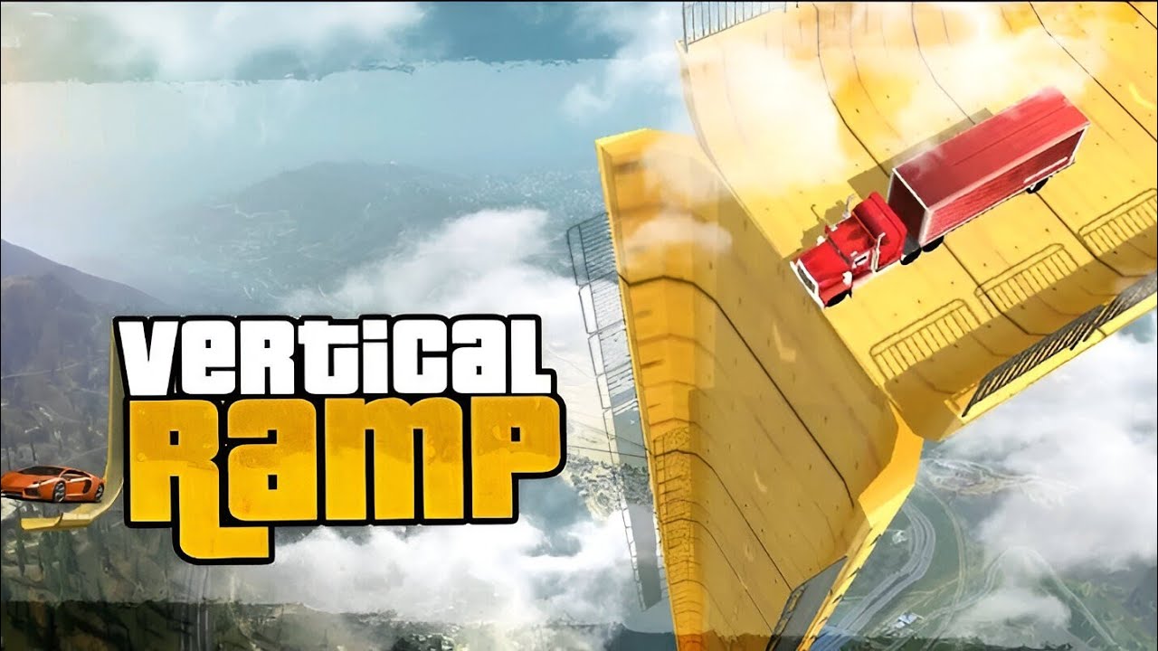 Impossible Mega Ramp 3D | Ultimate Impossible Car Stunt | Vertical Track