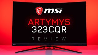 Features + Price should = awesome monitor? Right?! The MSI MPG Artymys 323CQR Review