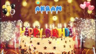 AKRAM Birthday Song – Happy Birthday Akram