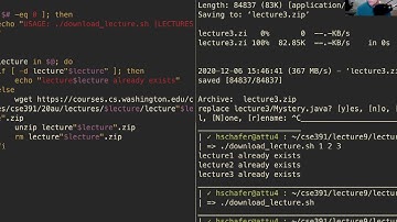 CSE 391 20au, Lesson 9 Video 4: Demo and Course Wrap-up
