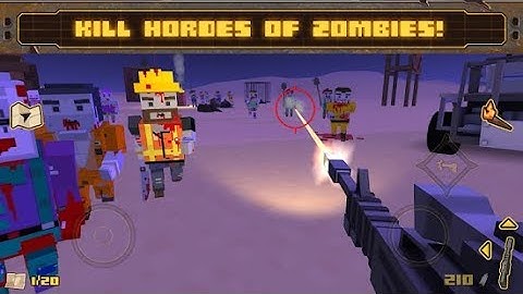BLOCKAPOLYPSE™ - Zombie Shooter‏ android gamplay