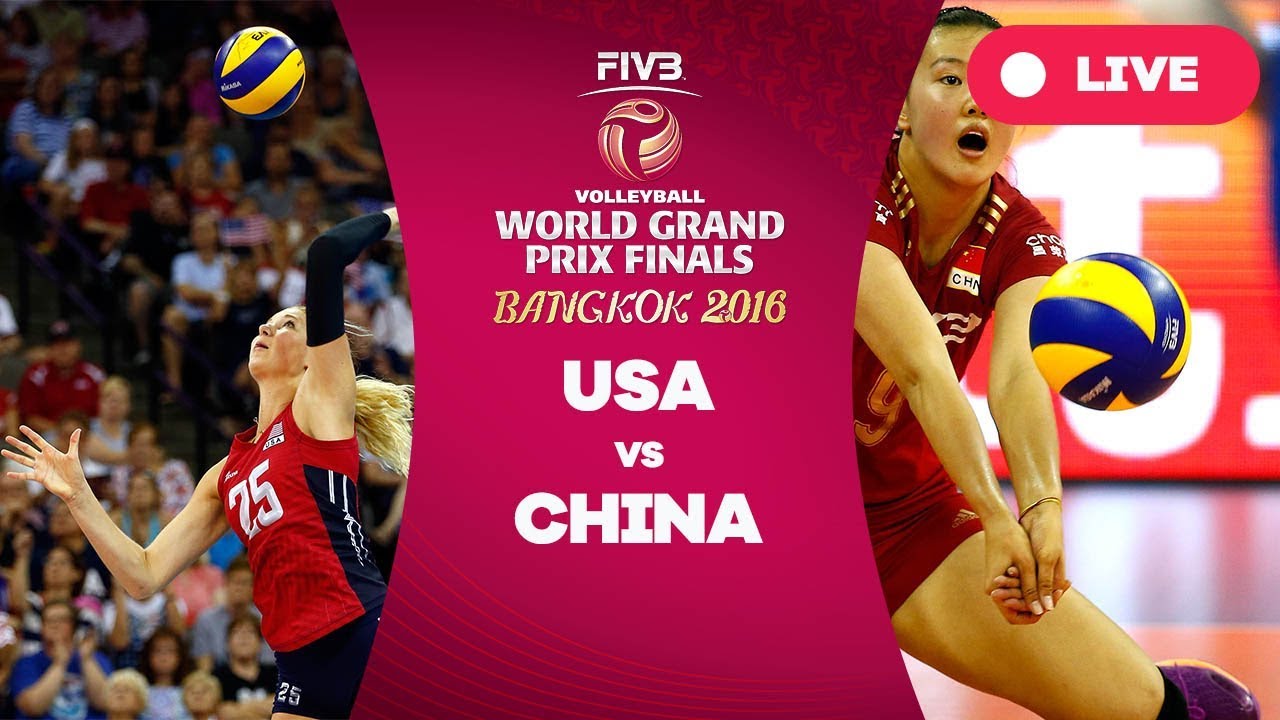 TAPE! สหรัฐอเมริกา - จีน ( Finals ) : วอลเลย์บอลเวิลด์กรังด์ปรีซ์ 2016 | USA - China : WGP 2016