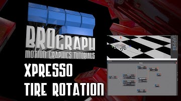 Brograph Tutorial 030 - Xpresso Tire Rotation