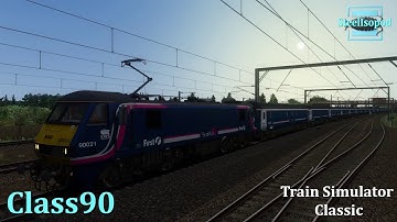 Class 90 | WCML North | Electric Sunday | Train Simulator Classic