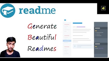Generate Beautiful Readmes - DEV TIPS