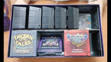 Unboxing & Reboxing Dungeon Drop: Dropped Too Deep, Tavern Tales, W&S (86# Unboxing Non Richiesto)