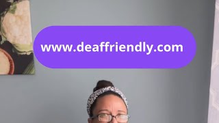 Adding a review on Deaffriendly