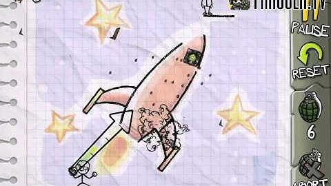 Fragger Stick Man Level 28 Walkthrough