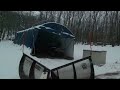 Kubota RTV X1100C Keeping the Farm Clear Of Snow #farmlife #farmsteading #KubotaRTV #snowplowing