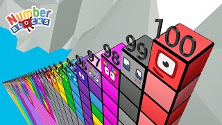 Count Big Numbers with Numberblocks Cube Step Squad 1 to 100 | Super Fun Learn Math for Kids! 🚀