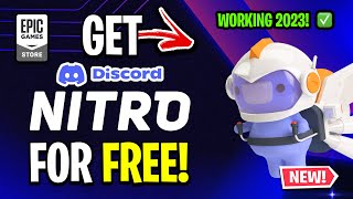 How To Get DISCORD NITRO For FREE On Epic Games (2023)