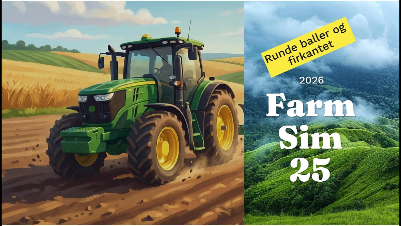 Farm Sim 25 - Runde baller og firkantet baller? 