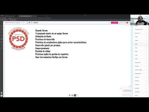 Presentación del curso de Professional Scrum Developer
