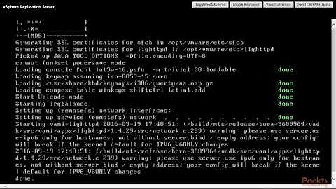 vSphere Replication Server Installation and Configuration