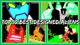 TOP 10 BEST DESIGNED ALIENS AND THEIR TRANSFORMATIONS IN BEN 10 CLASSIC! 🌌👽✨ Wealth