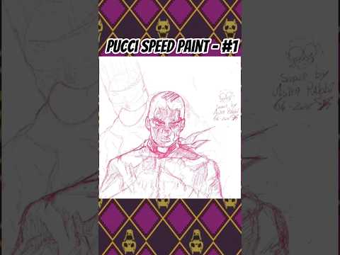 Jojo bizarre adventure - Pucci Speed paint by Mr.rabbit #steelballrun #jjba #jojosbizarreadventure