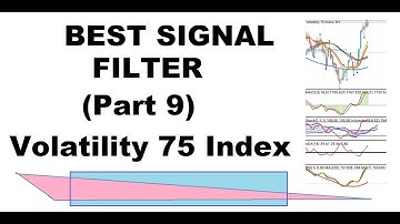 volatility 75 index BEST SIGNAL FILTER (Part 9)