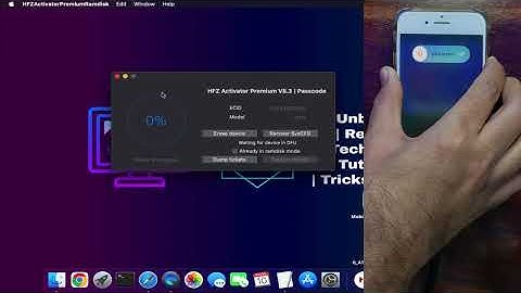 HFZ Activation Passcode/Disable Bypass iOS 15 and 16