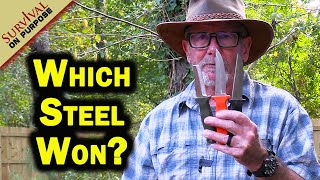 DEMKO Steel Test Reveal and Winner - SHOT Show 2026 @SurvivalOnPurpose