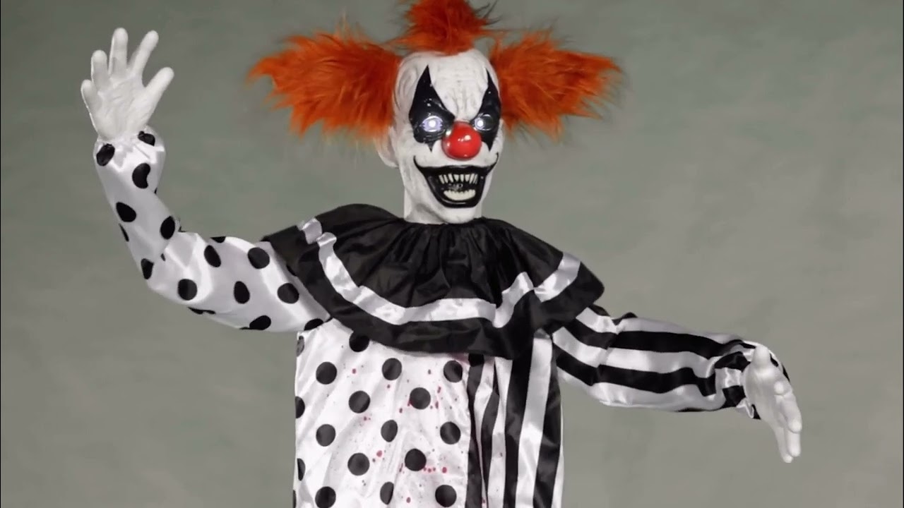 PROTOTYPE IN ACTION Tekky Toys 2022 Hanging Shaking Evil Clown