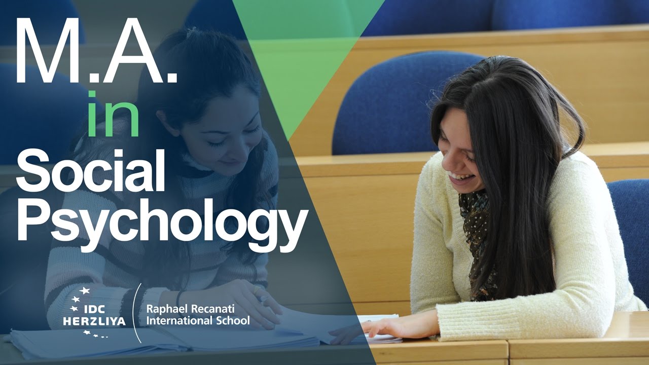 MA in Social Psychology YouTube