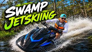 Swamp Jet Skiing, 4K 60 FPS