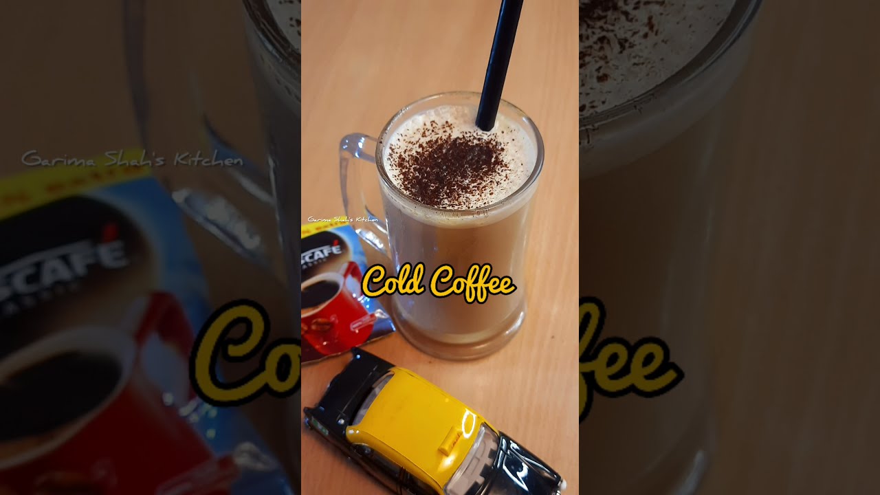 Cold Coffee | Cold Coffee Recipe In Hindi - How To Make Cold Coffee | Coffee Recipe |