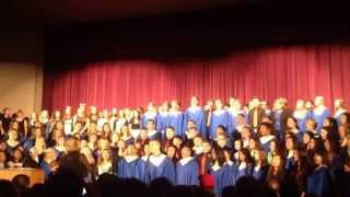 Angela Hjertstedt - Directing Centennial High School's Fall Choir Concert 2014, Gresham Oregon