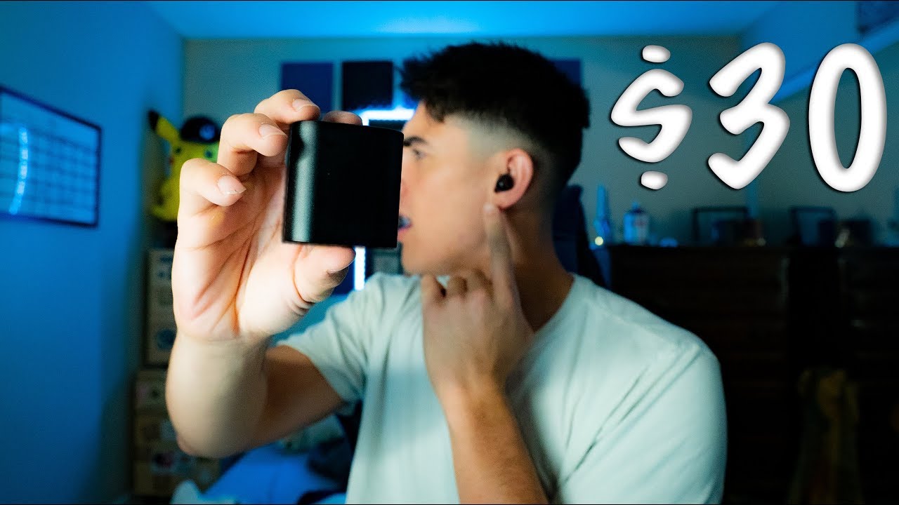 $30 AIRPODS FROM AMAZON!! (They Work Amazing!)