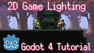 How to Use 2D Lights in Godot 4 ~ Tutorial for Beginners