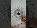 #mandalaart #beginnerfriendly #dailypainting #easydrawing