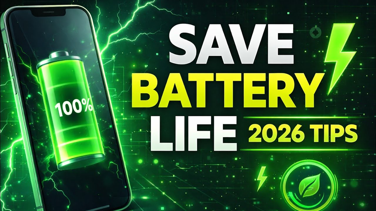 How to save Battery 🔋 Tips [2026] 