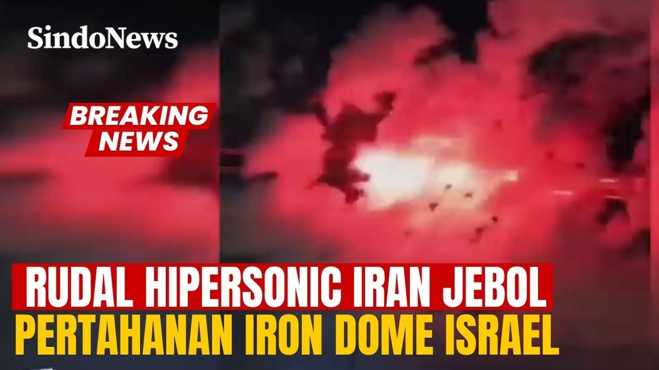 Rudal Hipersonik Iran Tembus Israel, Iron Dome Kewalahan! | Breaking News | 04/03