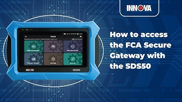 Innova SDS50 | How to access the FCA Secure Gateway