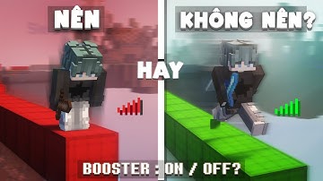 Có nên dùng BOOSTER GIẢM PING ? (ykr) | Minecraft PVP