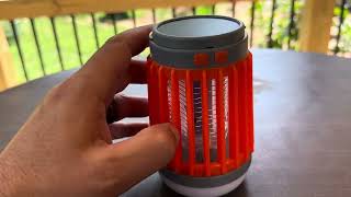 Mosquito Zapper Indoor Outdoor Light Bulb Fuze, Bug Zapper Cordless Camping Light by ABT REVIEWS 135 views 10 months ago 1 minute, 34 seconds
