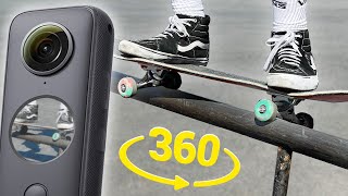 How to film skateboarding with 360 video: Insta360