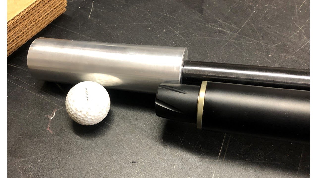 AEA Zeus 72cal golf ball launcher by Texoma Precision Pellet VID41