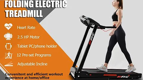 FYC Folding Treadmills for Home with Bluetooth and Incline Review, Good quality, very solid and runs