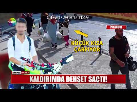 Kaldırımda Dehşet Saçtı!