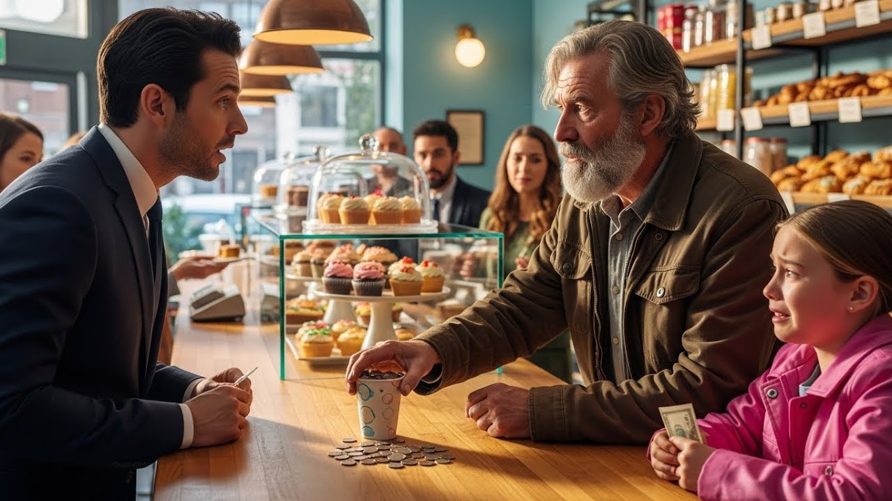 I took one step into that bakery, clutching my dollar bill, and the cashier’s voice went cold: “Ma’am, you can’t come in here.” The manager stared at my twisted hands like they were contagious,...